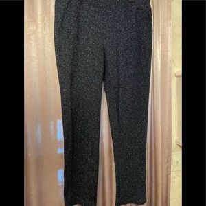 - Chico’s Black Pants Zenergy Glitter Size 2